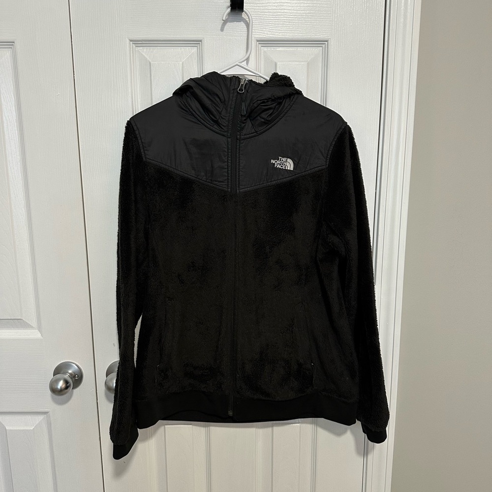 The North Face Black Hooded Fleece Jacket
